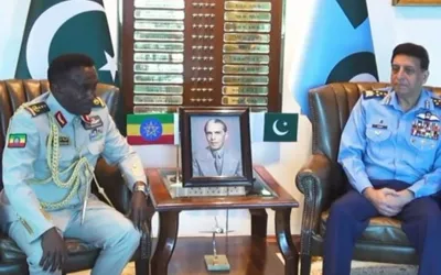 Ethiopian Air Chief visits Pakistan, Agree to boost defense cooperation