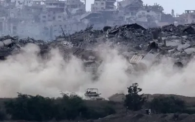 Israel destroys Southern Zeitoun in Gaza city as civilian death toll mounts