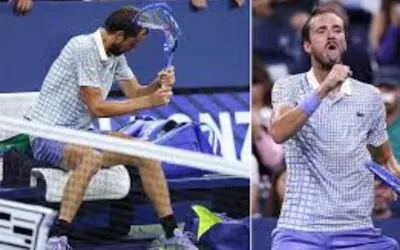Medvedev fined $42,500 for U.S. open Meltdown