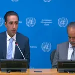Bilawal Bhutto addresses presser at UN headquarters on Pakistan-India tensions
