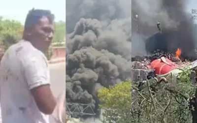 Indian Plane Crash: Male passenger jumps from emergency exit and survives miraculously