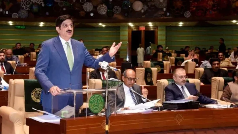 CM Murad unveils Rs3, 450bn Sindh budget 2025-26