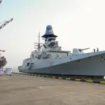 Italian Navy warship "ITS Antonio Marceglia" visits Karachi port on goodwill mission, ISPR