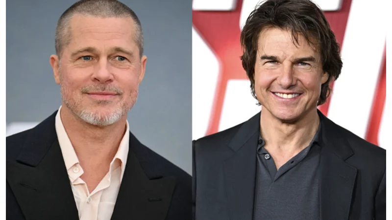 Brad Pitt and Tom Cruise