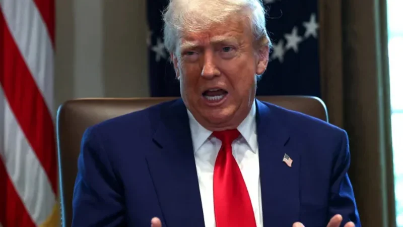 President Trump says China can buy Iranian oil