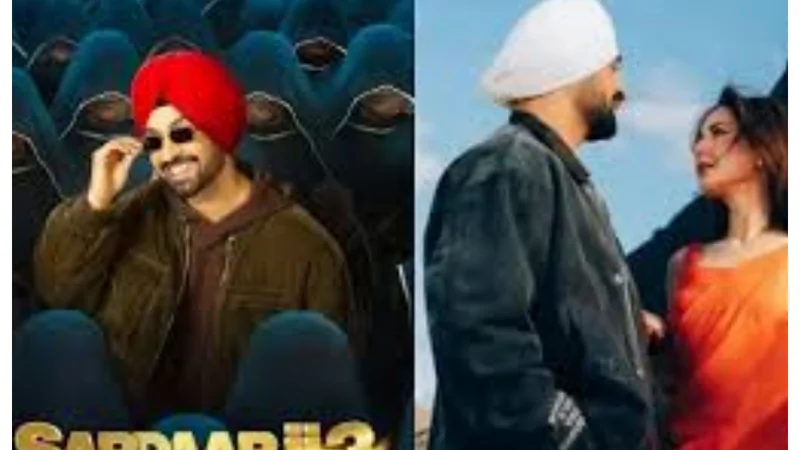 Diljit Dosanjh and Haniya Amir's