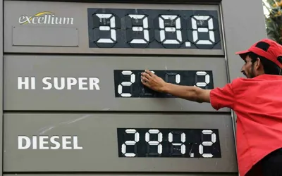 Fuel price may jump at midnight for 15 days