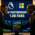 Premier League signs Five-Year AI deal with Microsoft