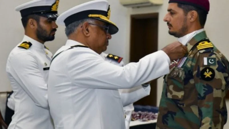 Pakistan Navy honors officers, sailors, and civilians with prestigious awards