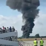Small plane crashes at London Southend Airport