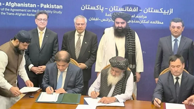 Pakistan signs railway project with Afghanistan and Uzbekistan