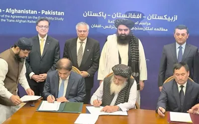 Pakistan signs railway project with Afghanistan and Uzbekistan