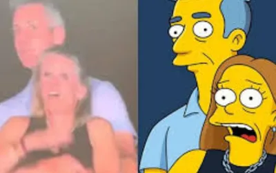 Did The Simpsons predict the coldplay kiss cam scandal?