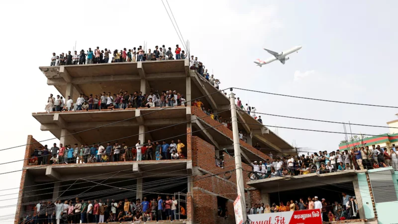 19 killed as Bangladesh Air Force plane crashes into school