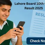 How to check Lahore 10th class result 2025