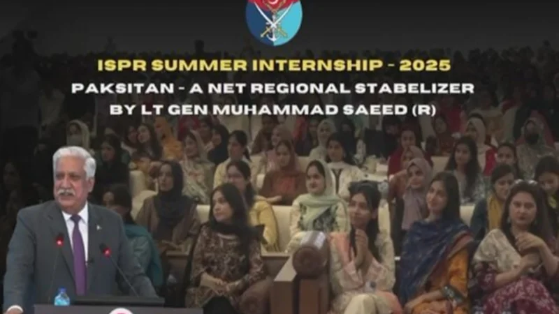 India Is Threat To Global Peace, Says Lt Gen (R) Muhammad Saeed