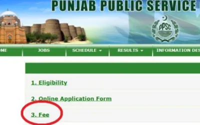 PPSC updated fee structure 2024 for several jobs