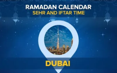 Iftar time Dubai: Today Iftar timing in Dubai 2024