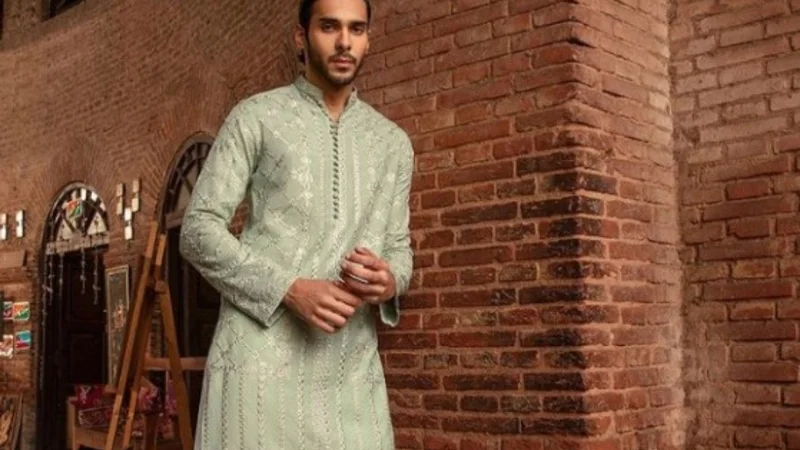 Men’s Eid Shalwar Kameez Latest Designs in Pakistan 2024
