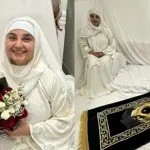 Javeria Saud shared posts pictures of her Aitkaf