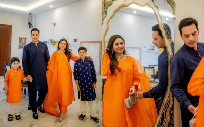 Eid Ul Fitr 2024: Fatima Effendi and Kanwar Arsalan share Eid day clicks with their kids