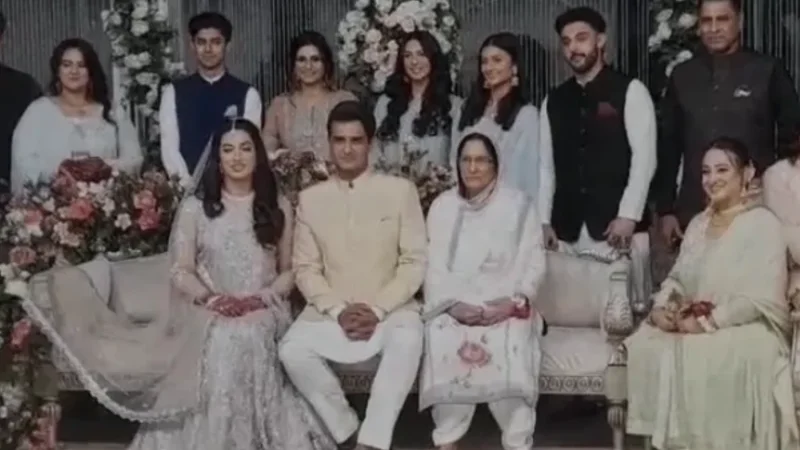 Babar Azam, famous cricket stars attend Ali Younis-Aliya Riaz Nikkah ceremony