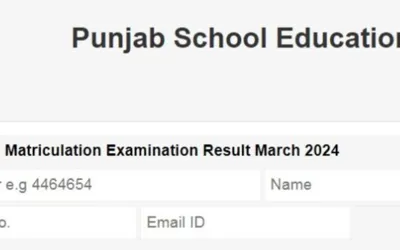 PSEB class 10th results 2024; how to check online