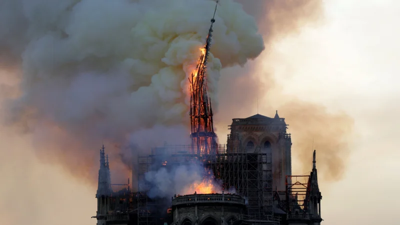 Denmark's Børsen fire mirrors Notre Dame's devastation