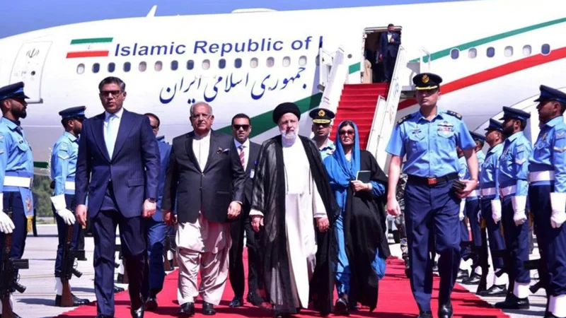 Iran’s President Raisi arrives in Pakistan on three-day visit