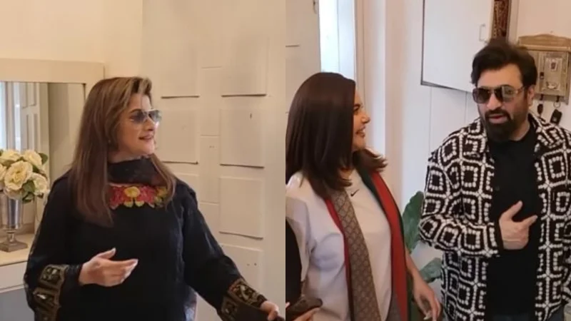 Rambo & Sahiba give a tour of Nida Yasir’s beautiful house