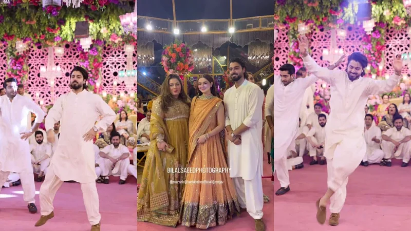 Netzines is unimpressed by Zaviyar Nauman Ijaz's wedding dance