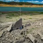Philippines dam's drought emerges the 300-year-old town