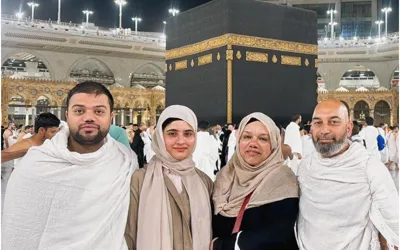 See Photos: Ducky Bhai Performs Umrah with Family