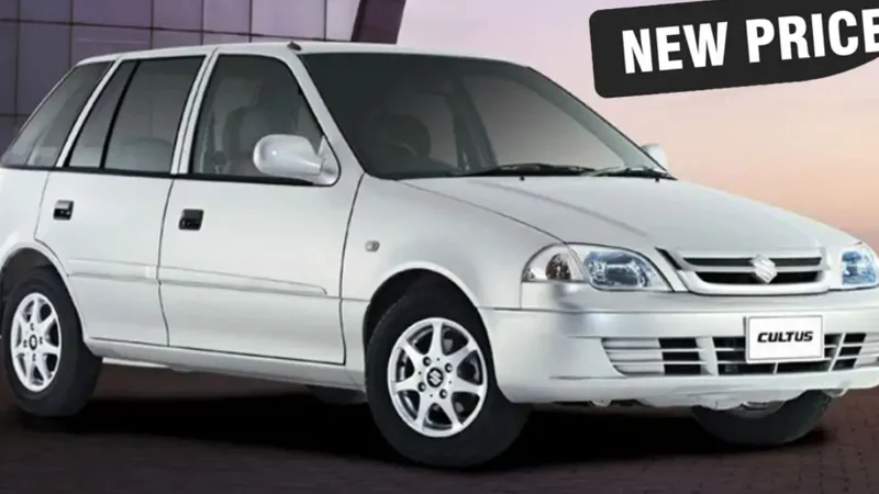 Suzuki Cultus latest price in Pakistan for June 2024