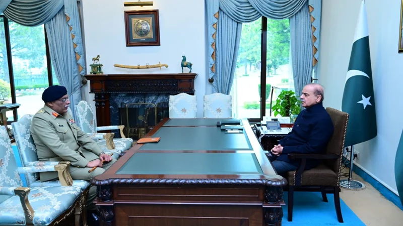 CJCSC calls on PM Shehbaz Sharif