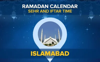 Islamabad Ramadan Calendar 2024: Sehri and Iftar timing Islamabad