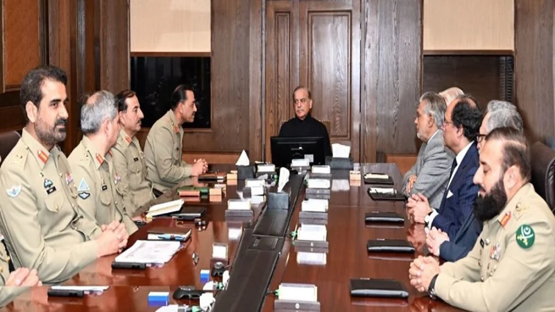 PM Shehbaz, cabinet members visit GHQ
