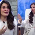 Why were Shaista Lodhi and Nadia Khan fighting each other in a live show?