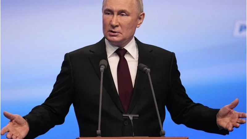 Putin declares unilateral Easter ceasefire in Ukraine