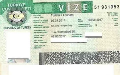 Turkiye visit visa fee update for Pakistanis - March 2024