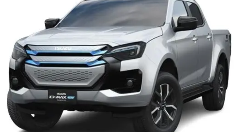 Isuzu Unveils All Electric D-Max Pick-Up