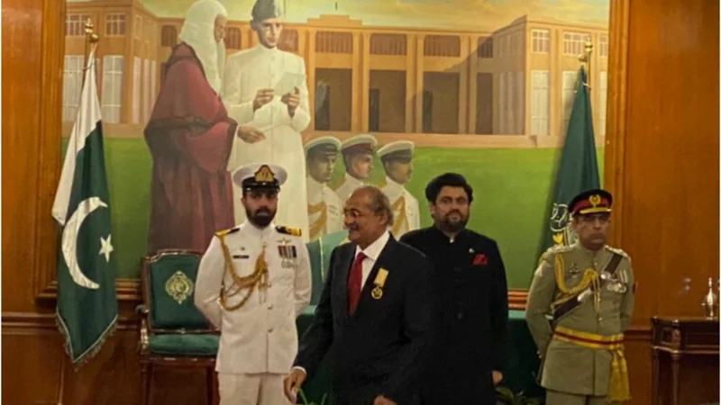Prof Nadeem Qamar honored with Tamgha e Imtiaz