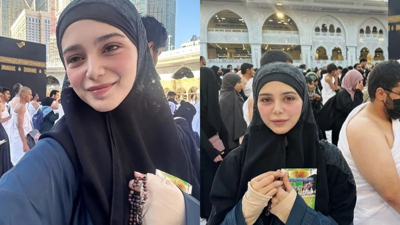 Aima Baig's witty response to netizens after Umrah performance with Tattoos