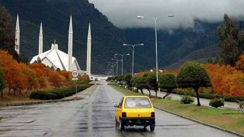 Weather update for Islamabad