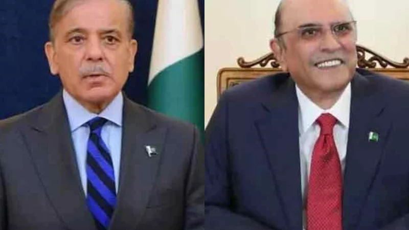 PM Shehbaz calls President Zardari to inquire about his health
