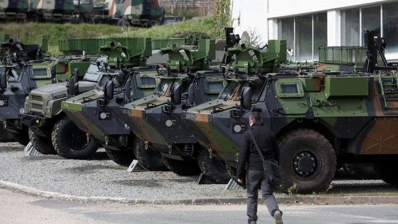 France offers armored vehicles and missiles in new aid package to Ukraine