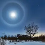 Moon Halos: Optical Illusion or Ophthalmic Warning?