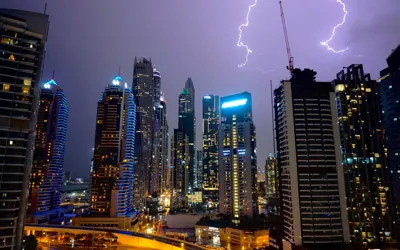 Dubai Weather Update: Hail in Abu Dhabi, heavy rain, thunder, and lightning in parts of Dubai