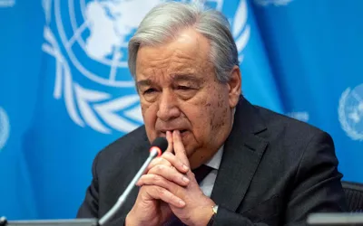UN chief urges Pakistanis to resolve all post-election issues through set legal mechanisms