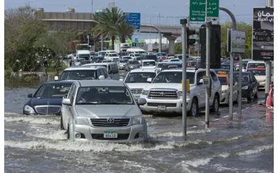 Heavy Rains in Dubai: Sheikh Zayed Road traffic diverted for water buildup